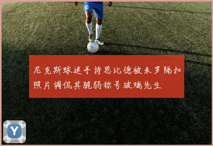 尼克斯球迷手持恩比德被米罗隔扣照片调侃其脆弱称号玻璃先生